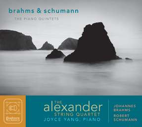 Cover image for Brahms & Schumann - The Piano Quintets