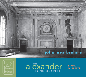 Cover art for Brahms String Quartets